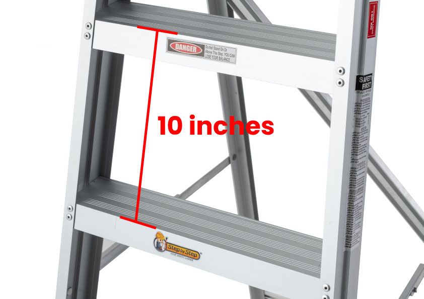 10-inches-Step-Interval