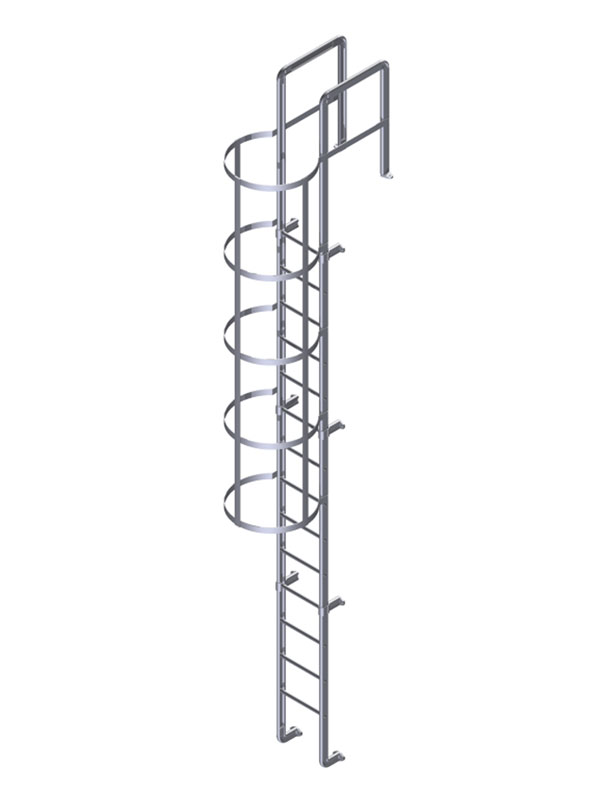 Cat-Ladder-With-Cage-&-Handrail